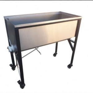 BATEA DESOPERCULADORA ACERO INOX. 304 CALIBRE 20