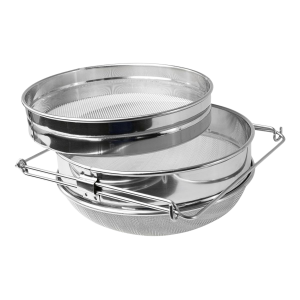 Filtro Doble Tamiz Acero Inox.